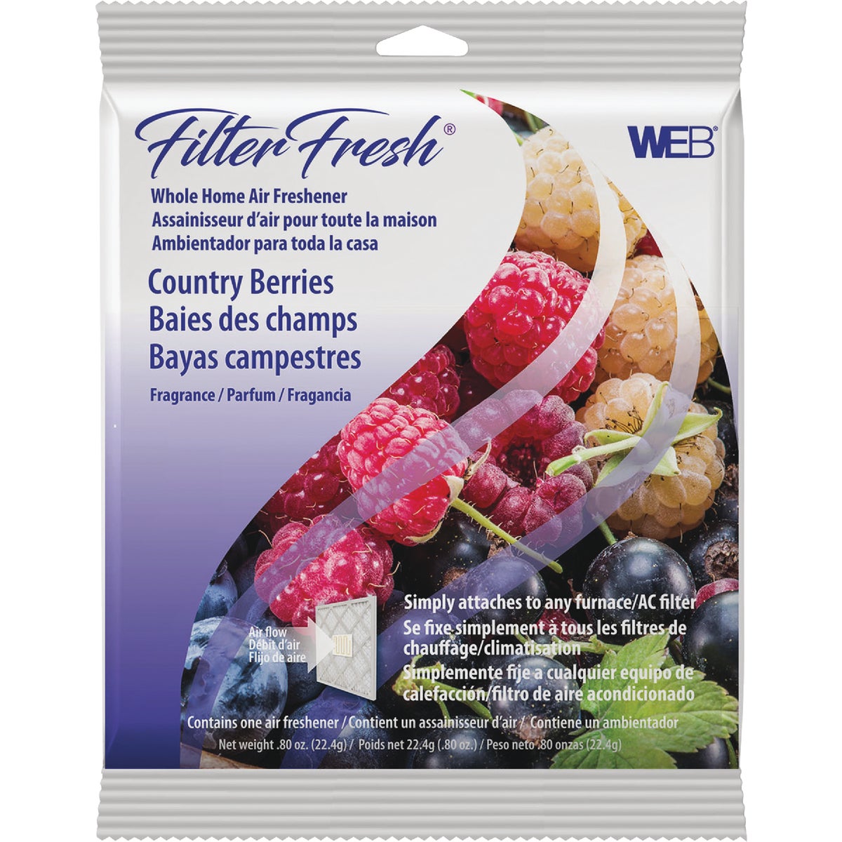 Web FilterFresh Furnace Air Freshener, Country Berry