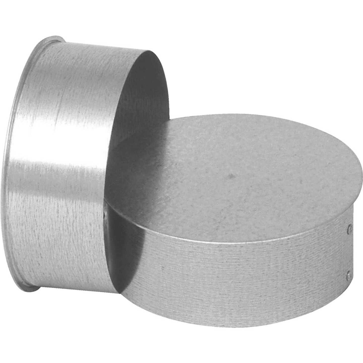 Imperial 30 Ga. 6 In. Galvanized Tee Cap/Plug Image 1