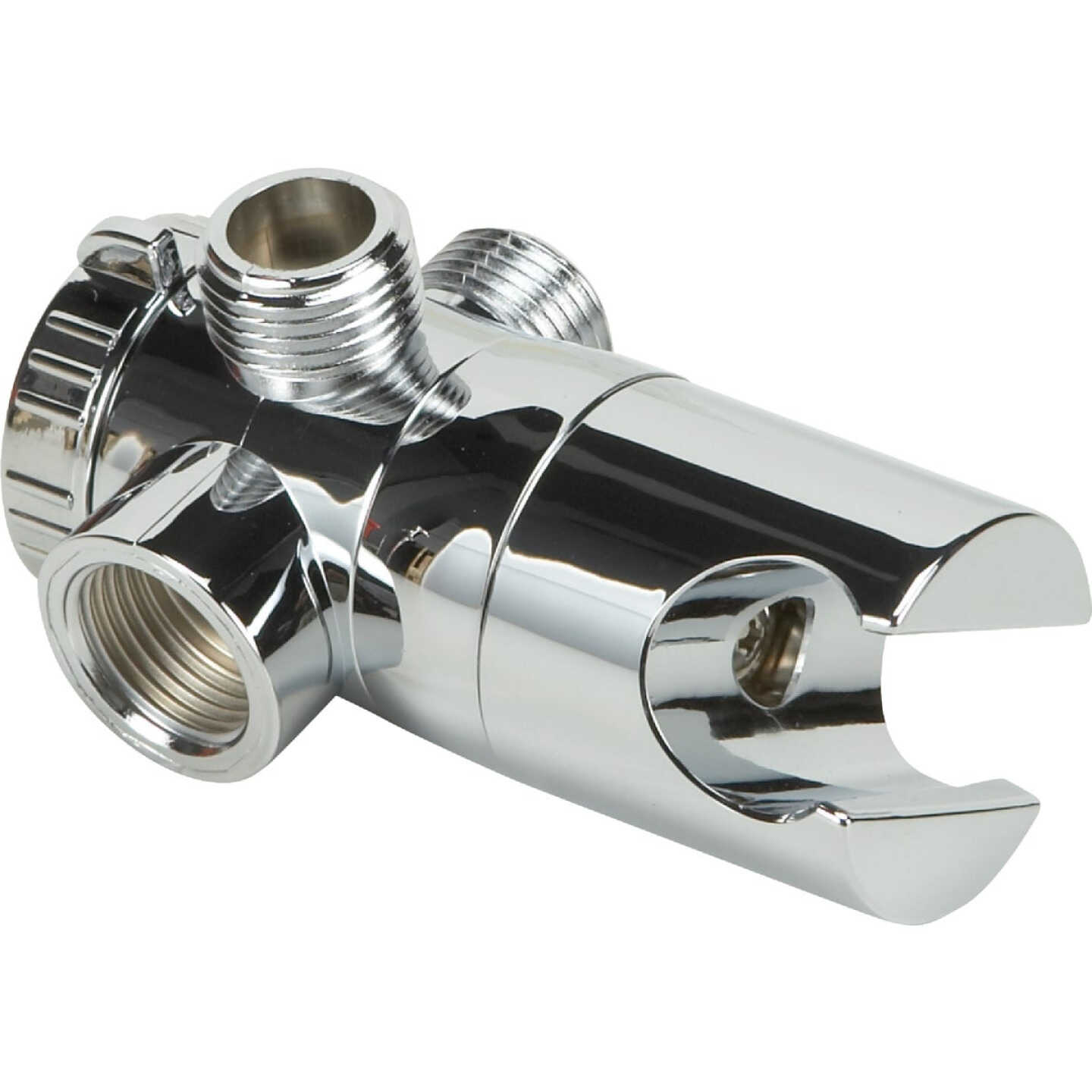 Home Impressions Chrome 3-Way Shower Diverter Image 1