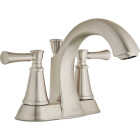 American Standard Chancellor 2-Handle Lever 4 In. Centerset Bathroom Faucet with Pop-Up, Brushed Nickel Image 1