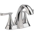 American Standard Chatfield Chrome 2-Handle Lever 4 In. Centerset Bathroom Faucet with Pop-Up Image 1