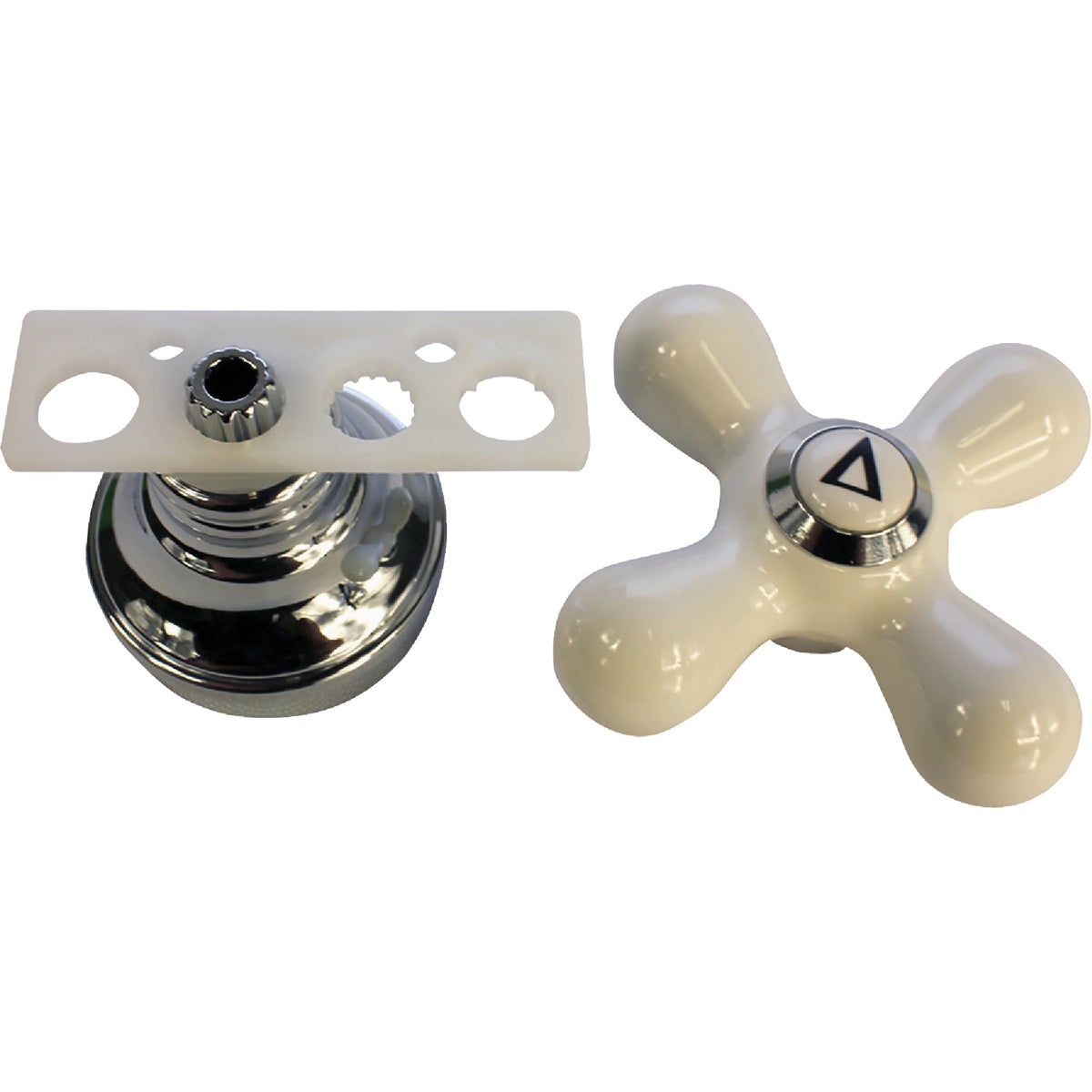 Danco Cross Replacement Chrome Faucet Handle Image 3