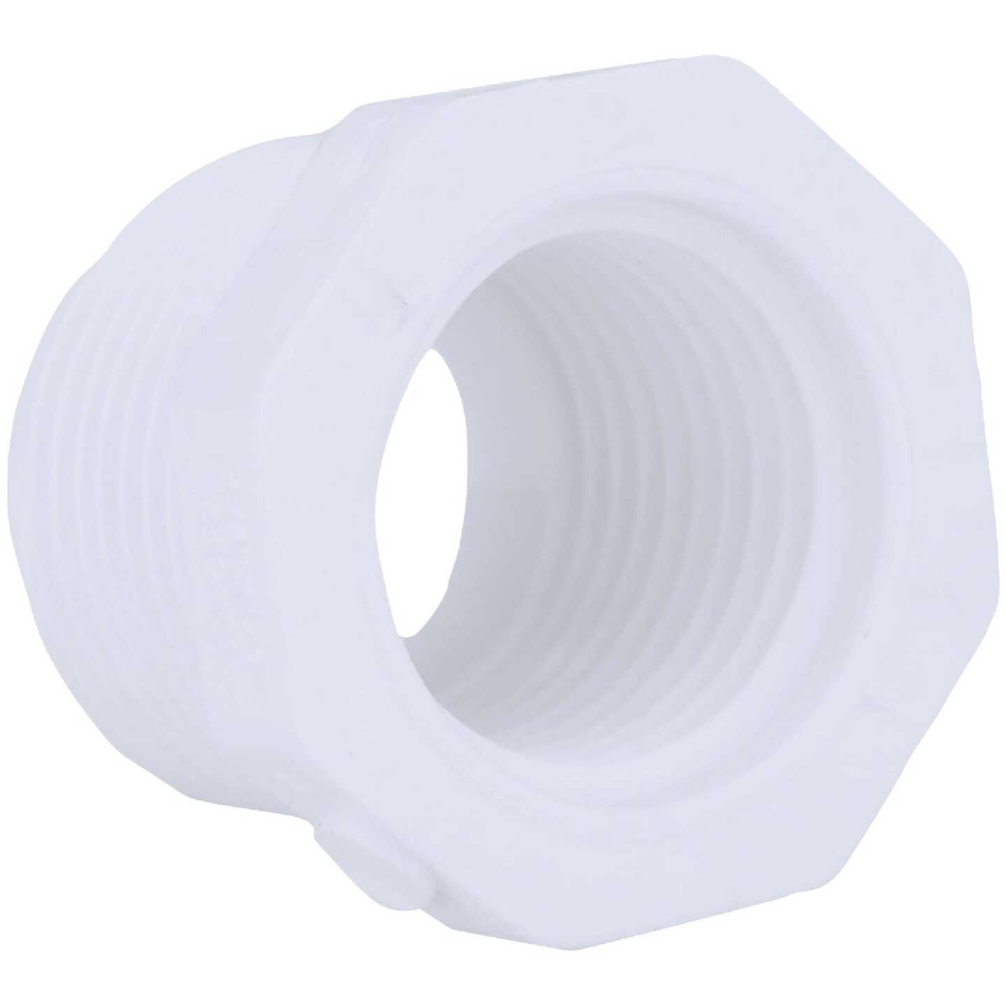 Charlotte Pipe 3/4 In. MPT x 1/2 In. FPT Schedule 40 PVC Bushing Image 1