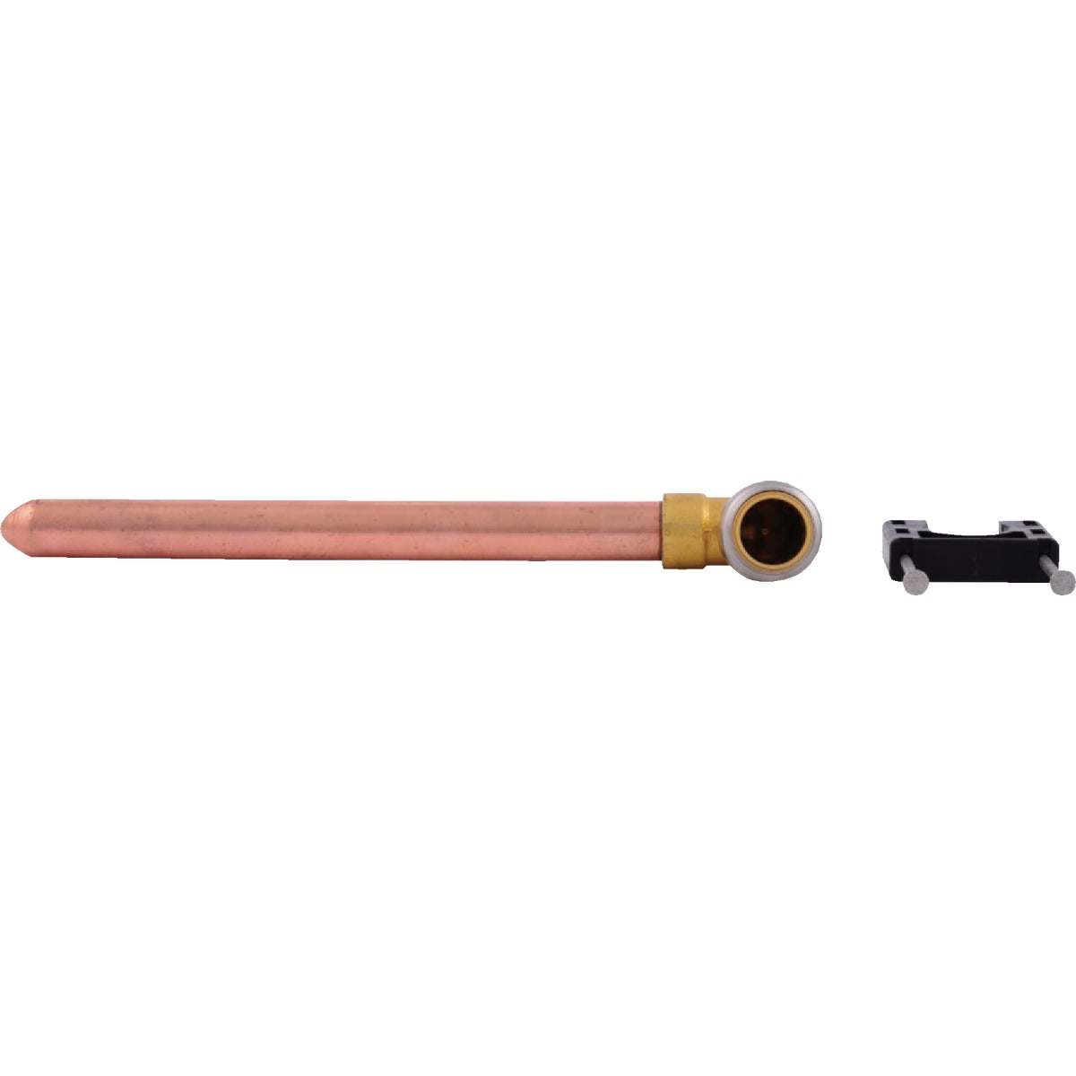SharkBite 1/2 In. SB x 1/2 In. x 6 In. 90 Deg. Push Fit Stub-Out Copper Elbow (1/4 Bend) Image 9