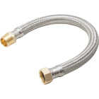 Do it Best 3/4 In. MIP x 3/4 In. FIP x 24 In. Braided Stainless Steel Water Heater Connector Image 1