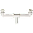 Do it Best 1-1/2 In. x 16 In. White Polypropylene Center Outlet Waste Image 1