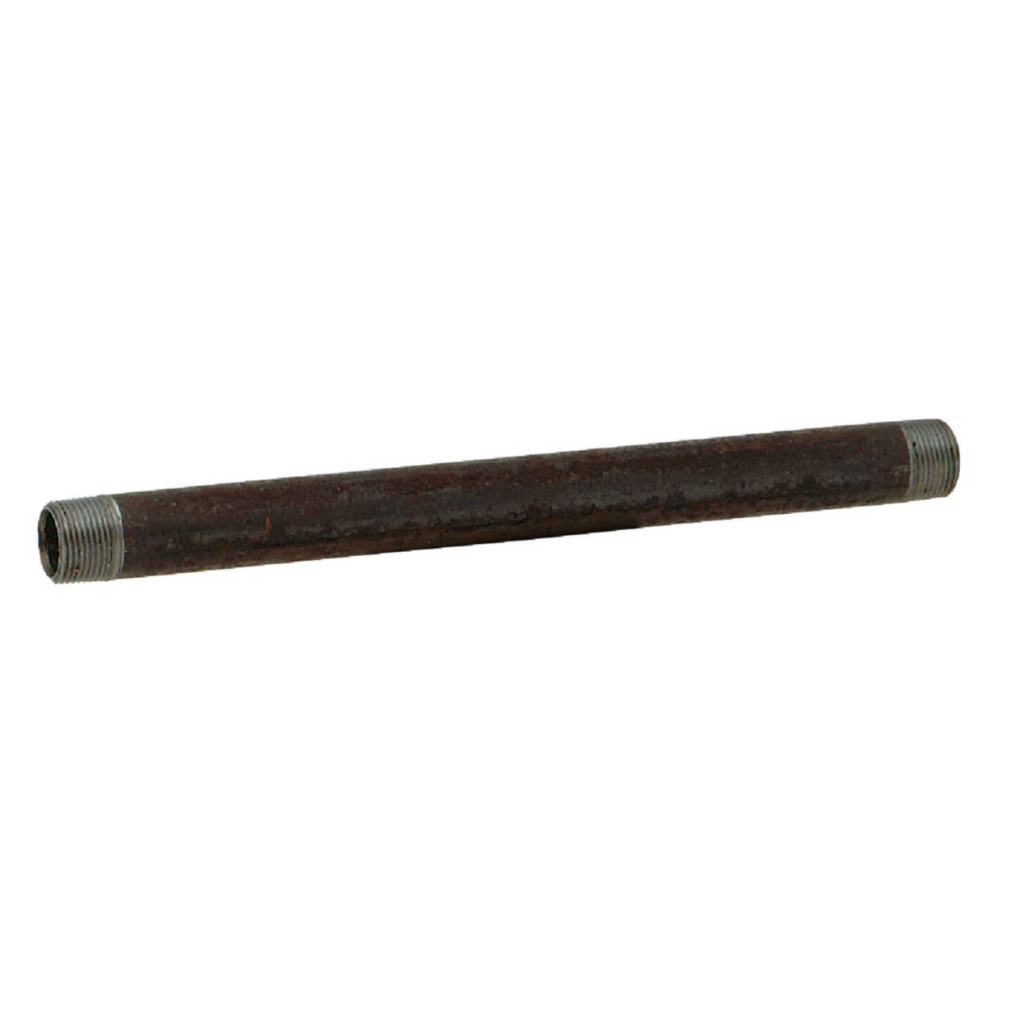 Anvil 3/4 In. x 12 In. Schedule 40 Steel Black Iron Nipple Image 1