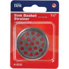 Do it 1-1/2 In. Chrome Removable Sink Strainer Cup Image 2