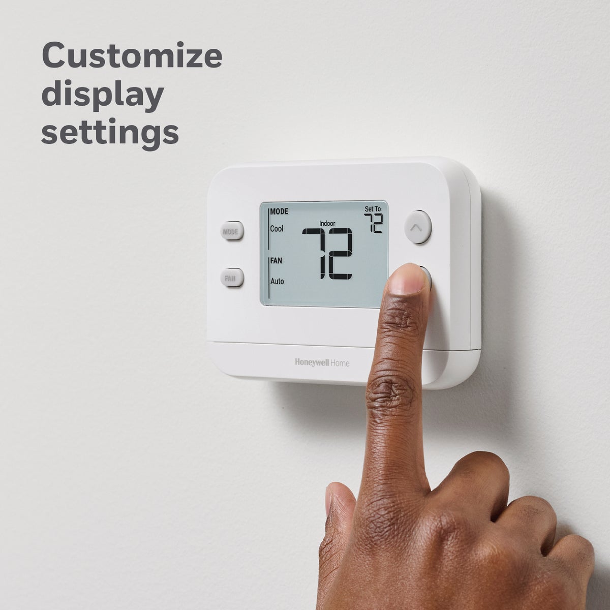 Honeywell Home X1N Non-Programmable White Digital Thermostat Image 4