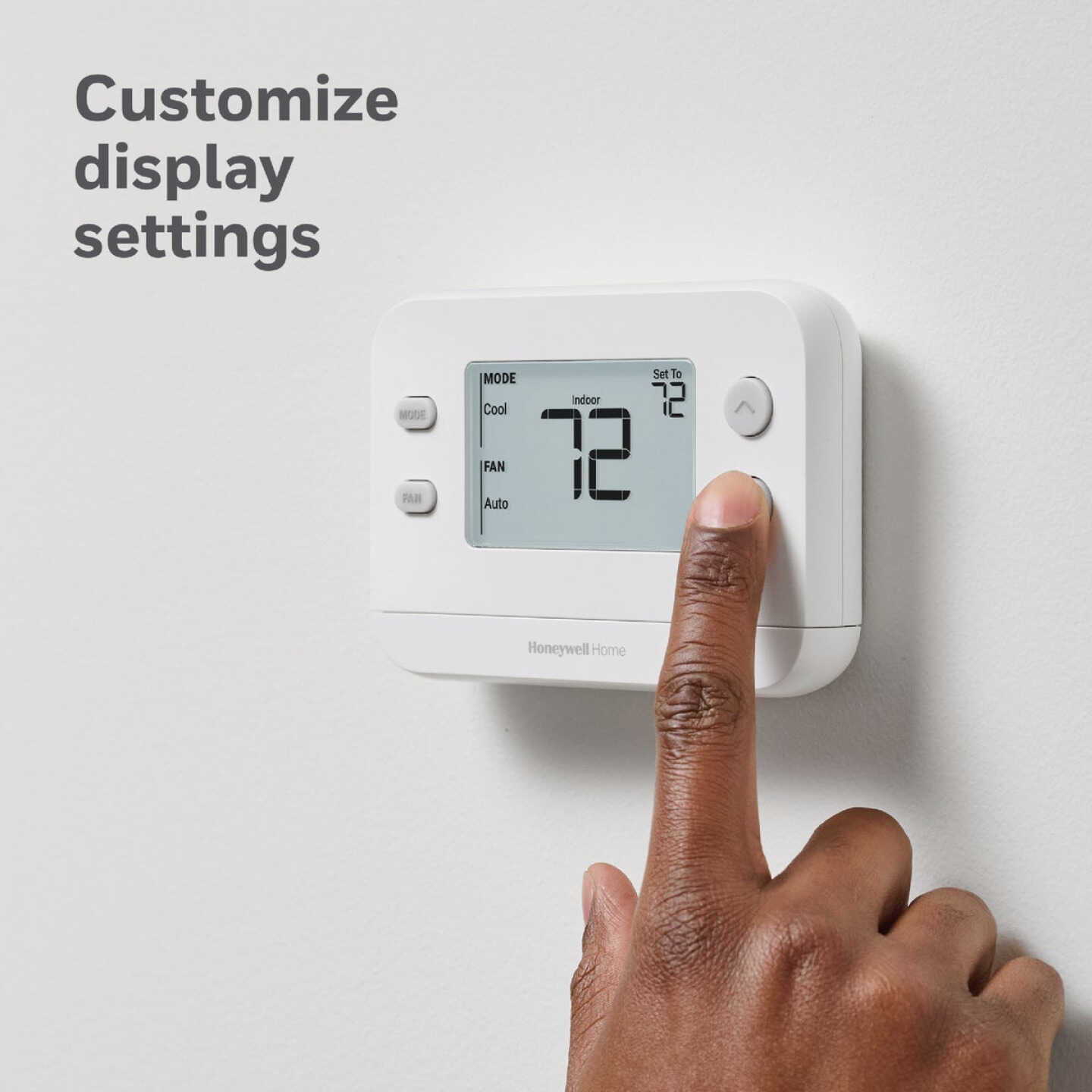 Honeywell Home X1N Non-Programmable White Digital Thermostat Image 4