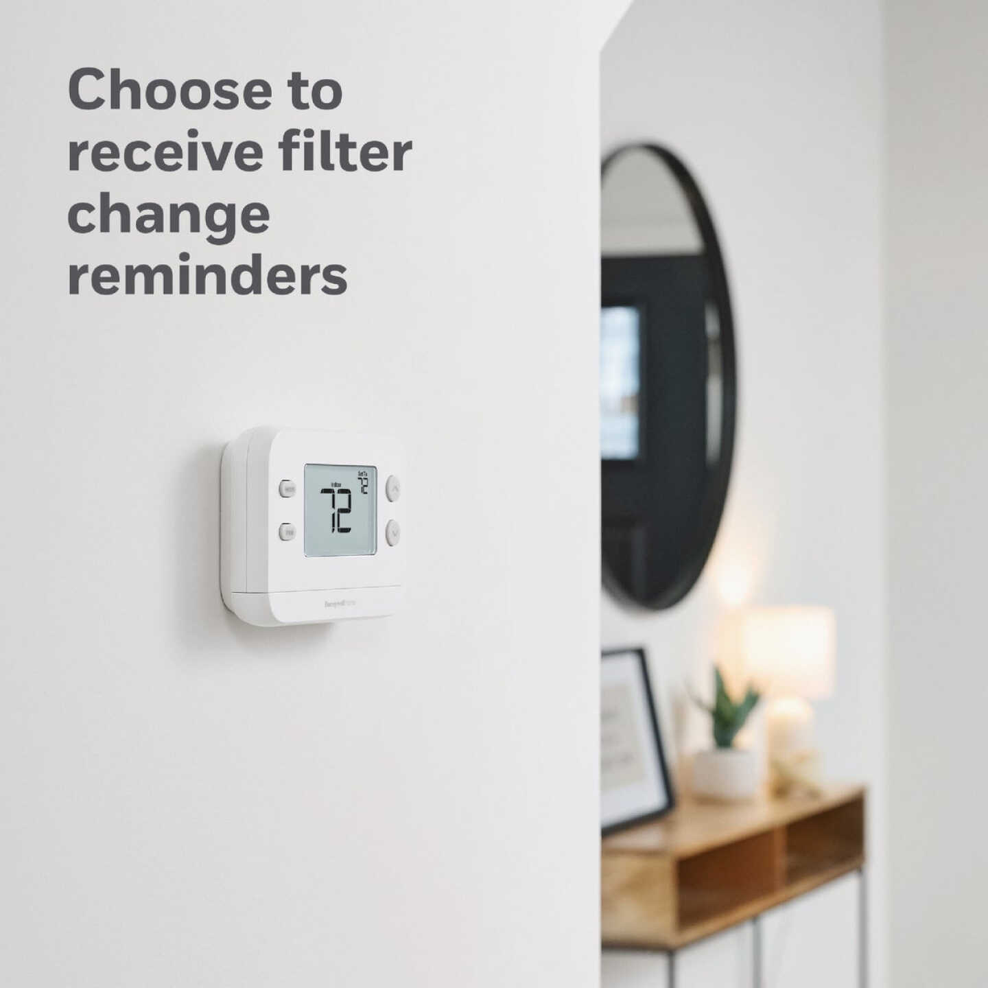 Honeywell Home X1N Non-Programmable White Digital Thermostat Image 3