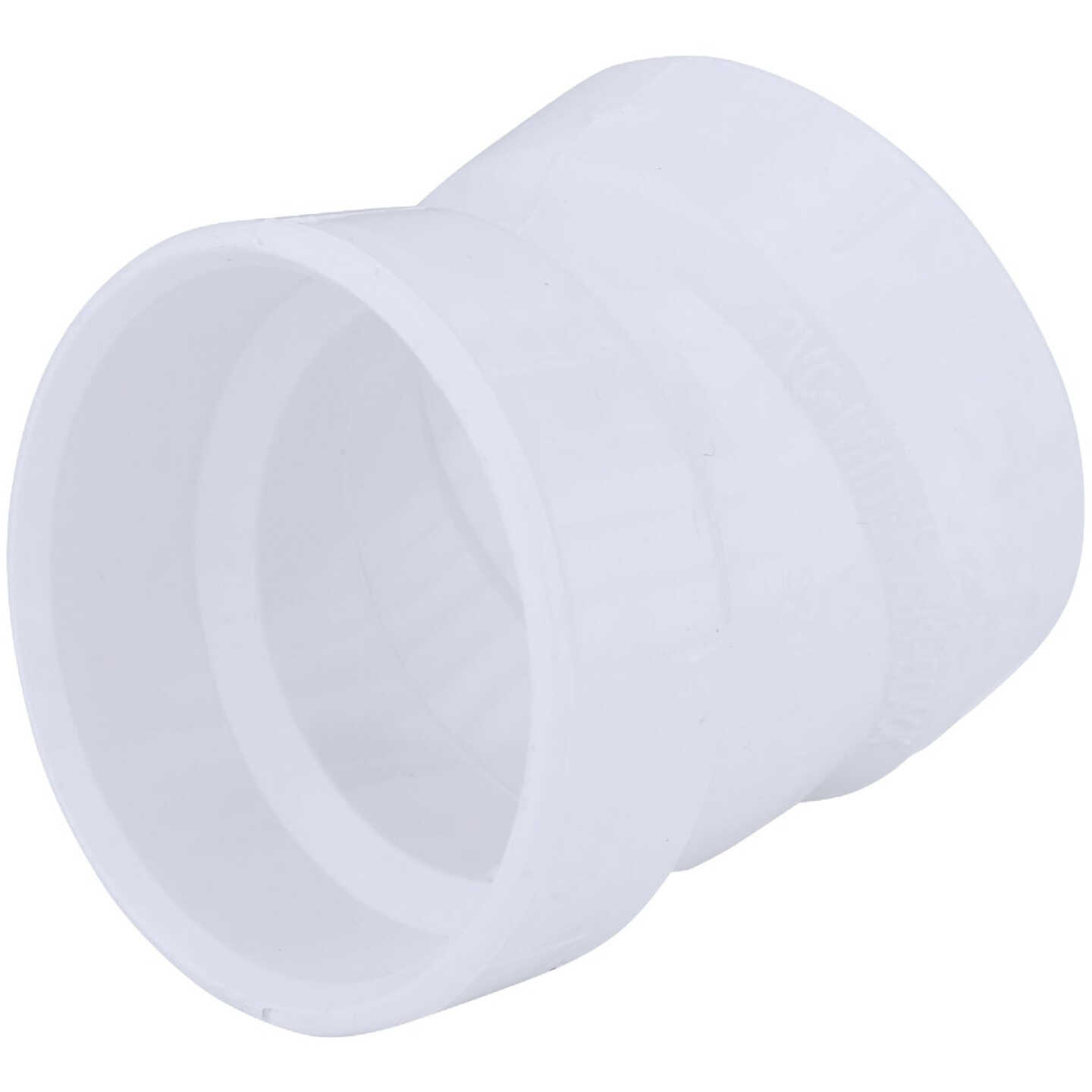 Charlotte Pipe 2 In. Hub x Hub Schedule 40 22-1/2 Deg. DWV PVC Elbow (1/16 Bend) Image 1
