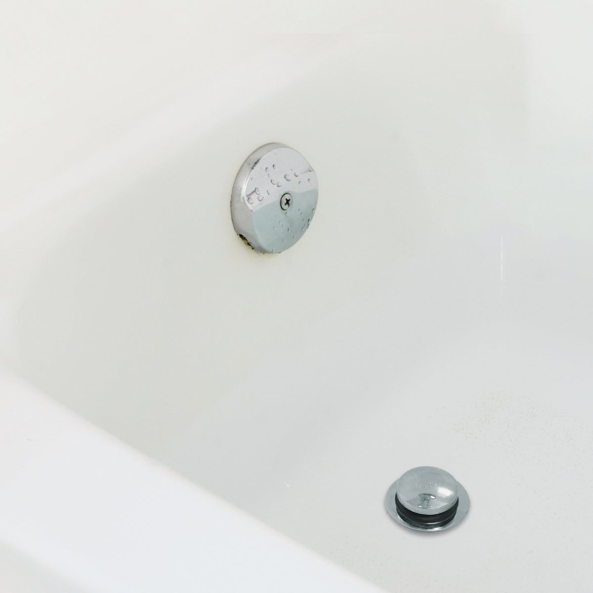 Danco 2 In. Universal Touch-Toe Bathtub Drain Stopper in Chrome Image 2