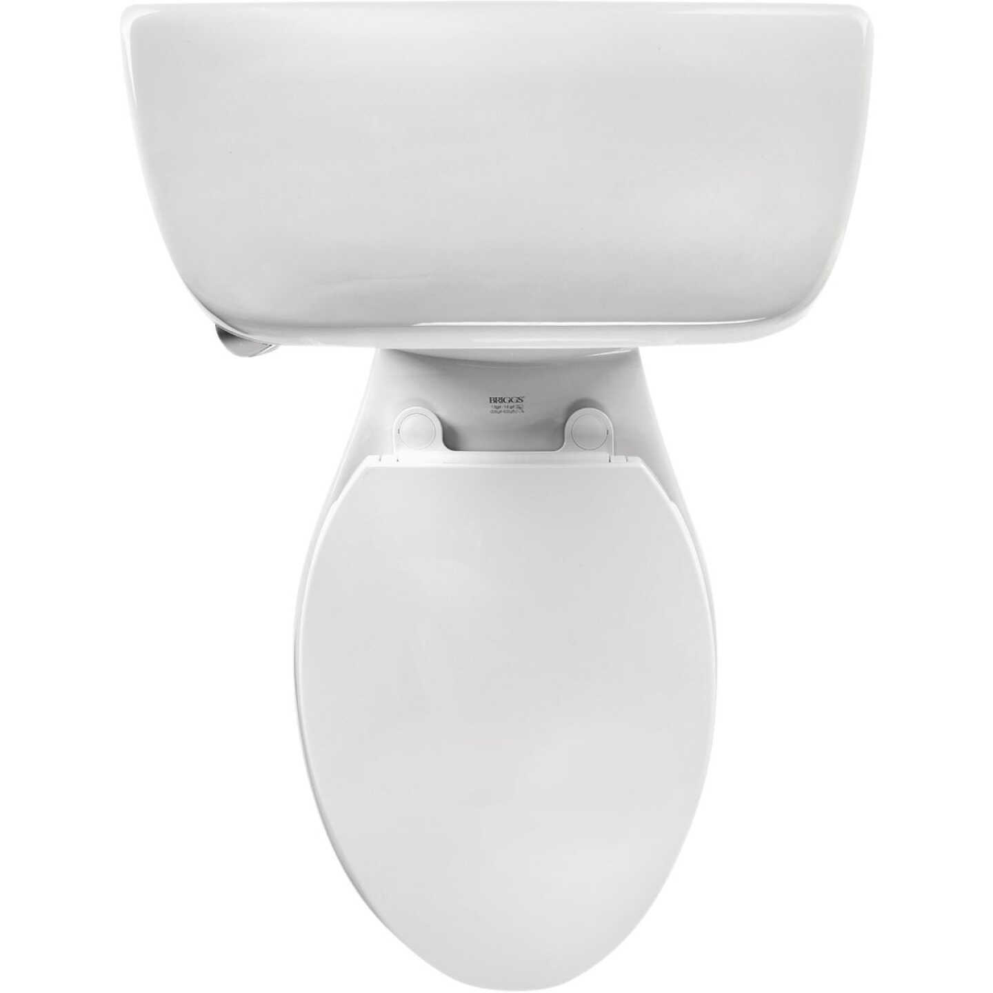 Briggs AltimaMAX White Elongated ComfortFit ADA Bowl 1.28 GPF Toilet Express Image 4