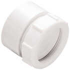Do it Best 1-1/2 In. White PVC Marvel Connector Image 1
