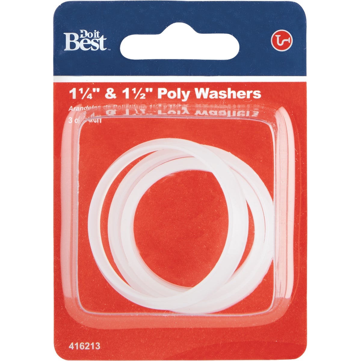 Do it Best Assorted Poly Slip Joint Washers (6-Pack) Image 2