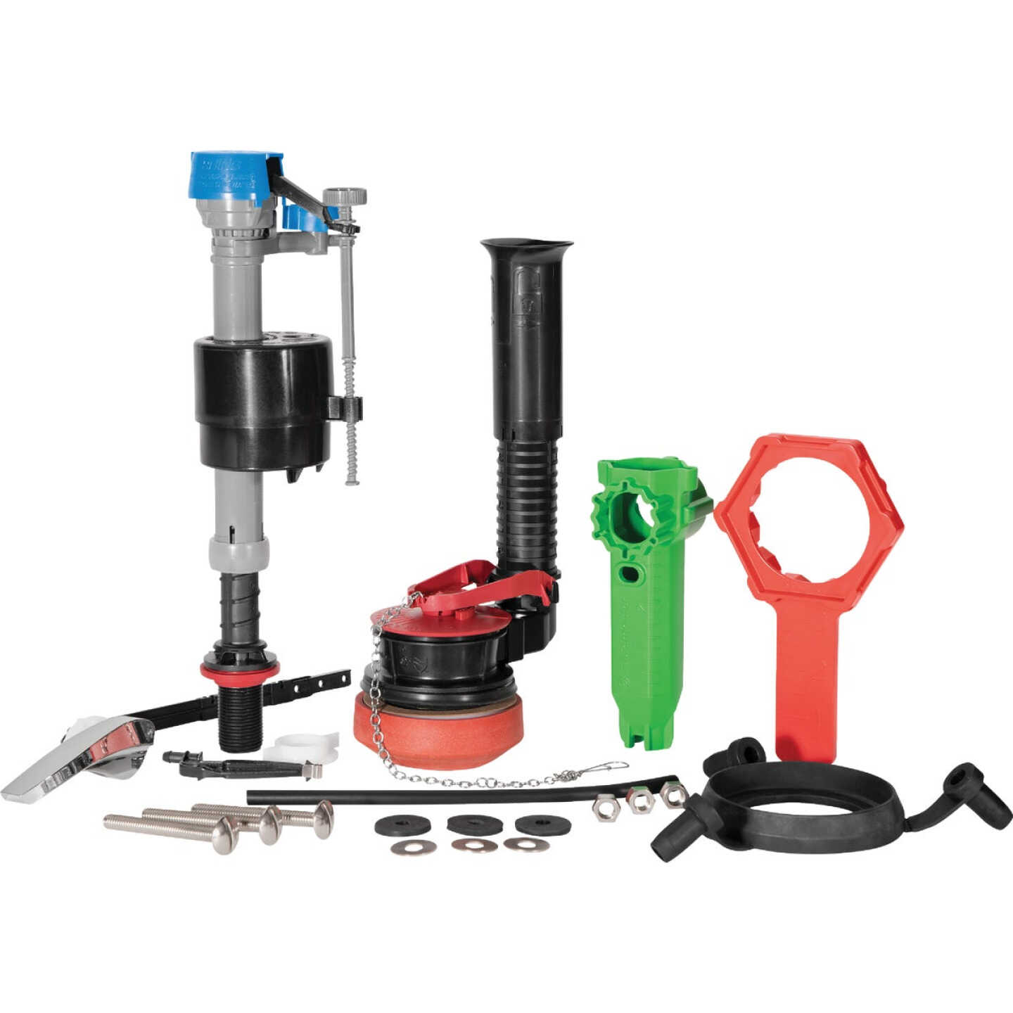 Fluidmaster PerforMAX 2 In. Universal Complete Toilet Repair Kit with Install Tools Image 1