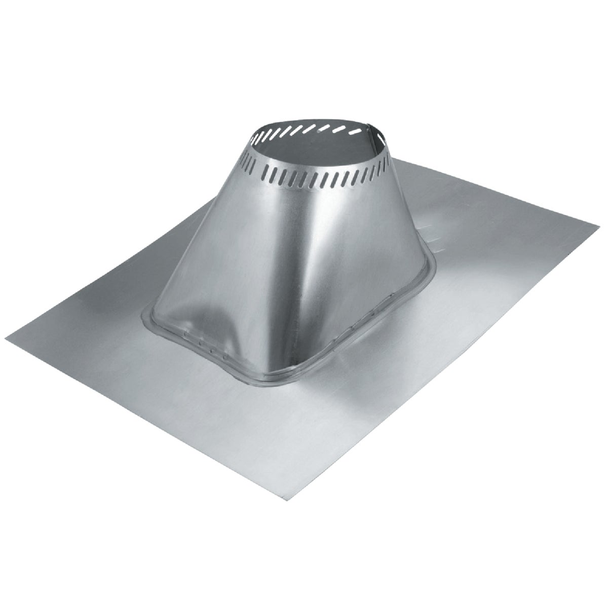 SELKIRK 6 In. Aluminum Adjustable Roof Pipe Flashing, 6/12 to 12/12 Roof Pitch Image 1