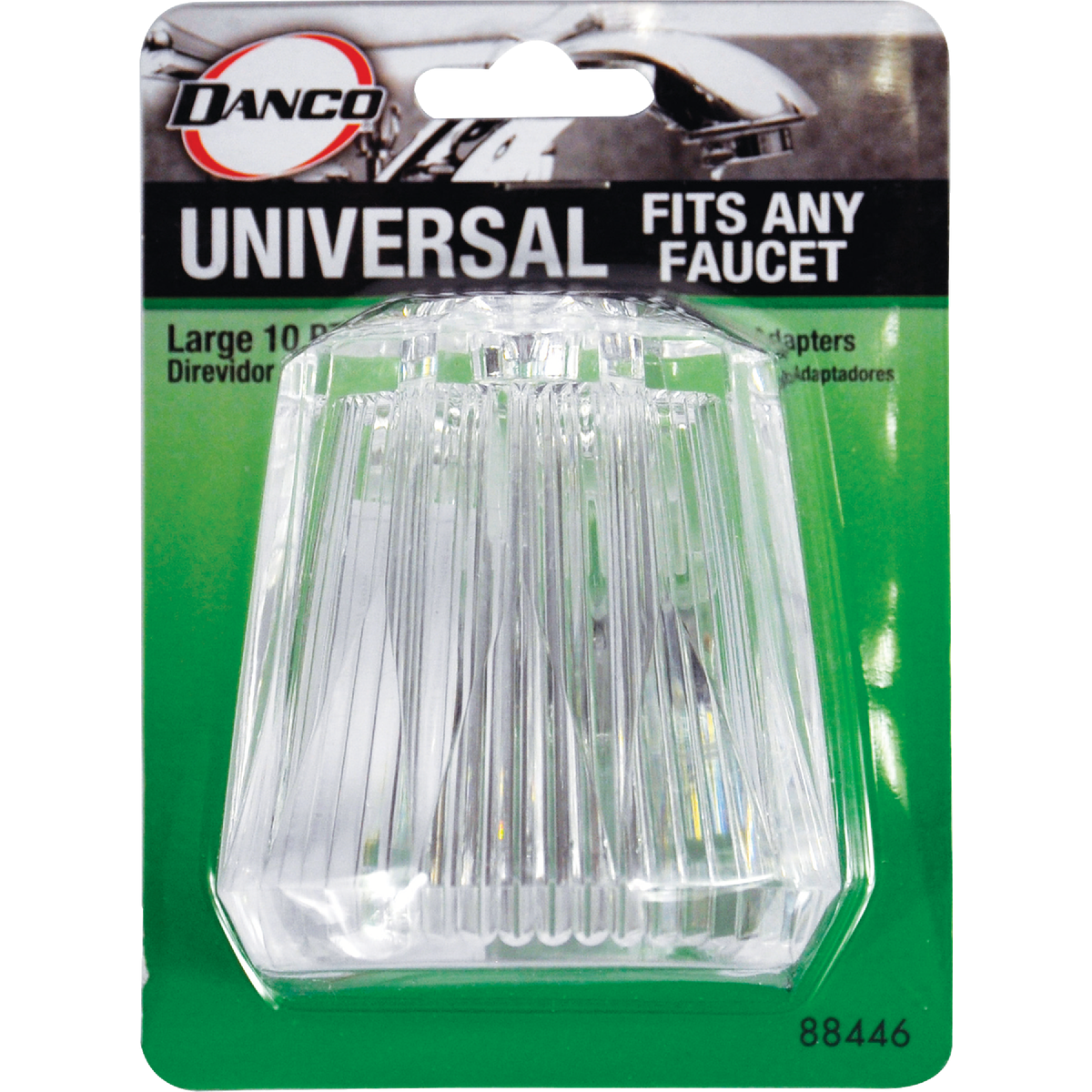 Danco Acrylic Universal Diverter Clear Faucet Handle for Price Pfister Windsor Image 2