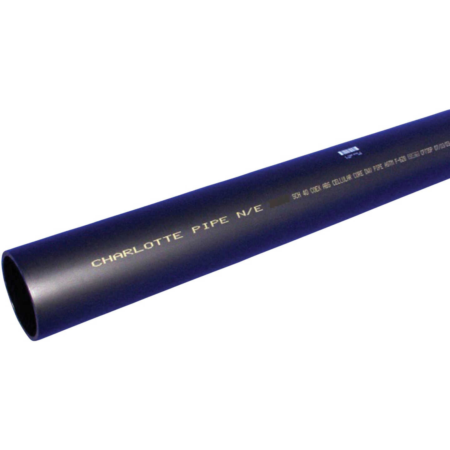 Charlotte Pipe 4 In. x 10 Ft. ABS DWV Pipe Image 1