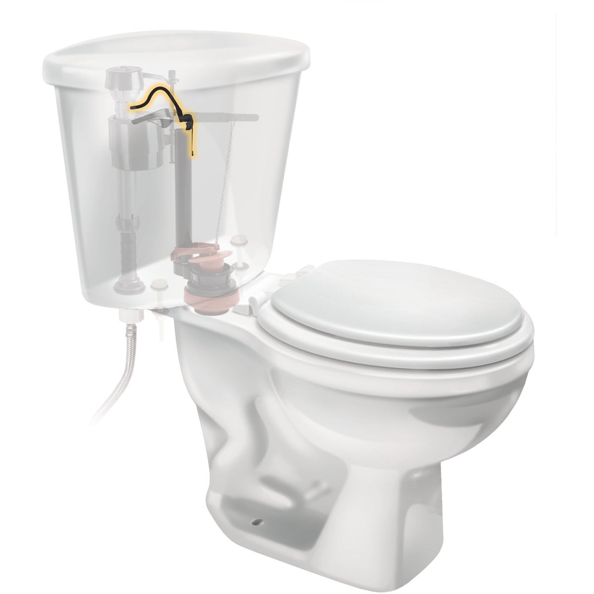 Fluidmaster Refill Tube and Clip Image 6