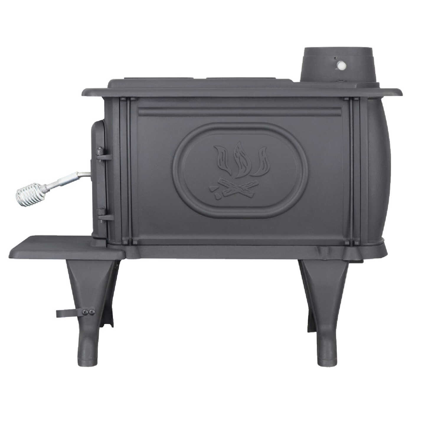 US Stove Logwood 900 Sq. Ft. Cast Iron Wood Stove Image 4