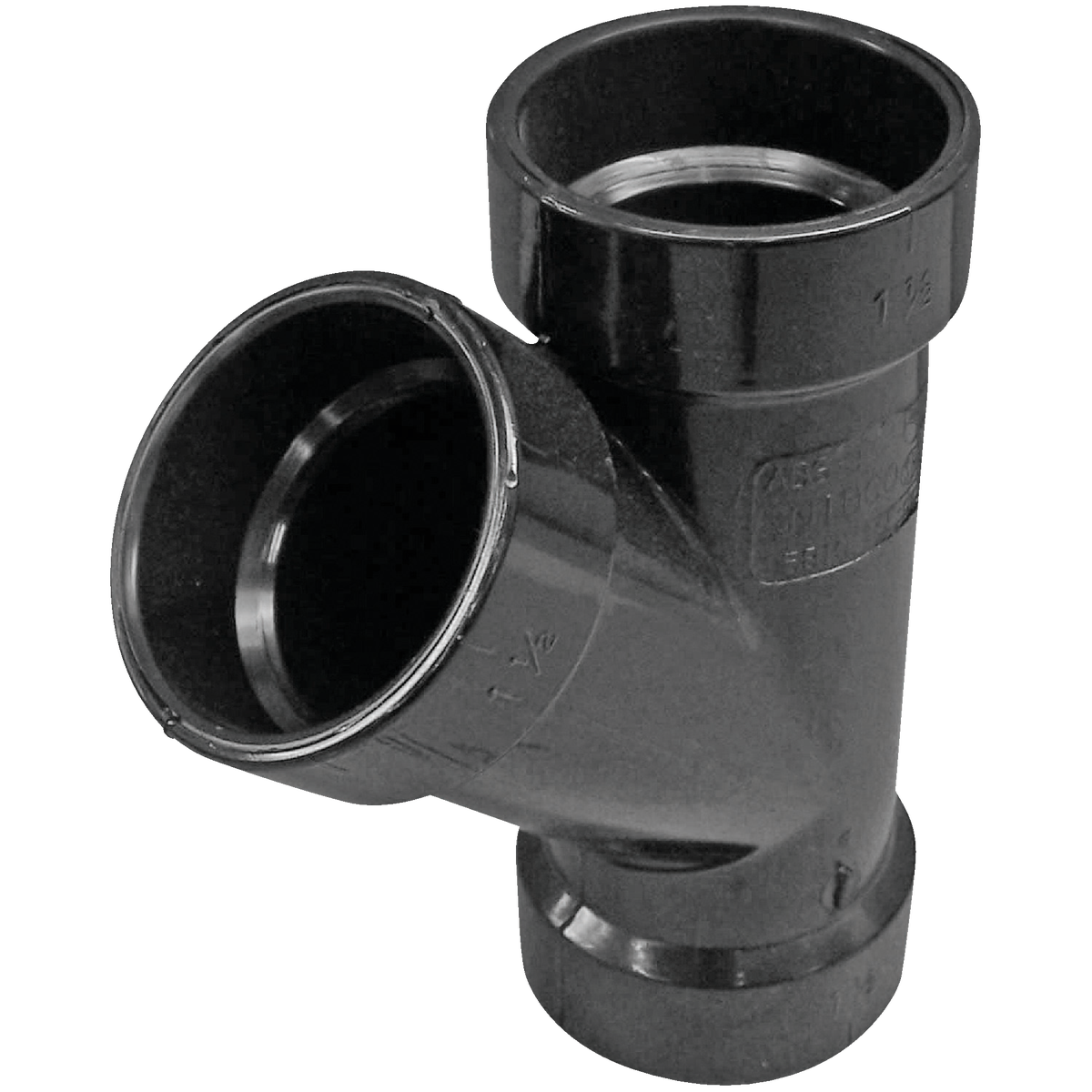 Charlotte Pipe 1-1/2 In. Hub x Hub x Hub ABS Wye