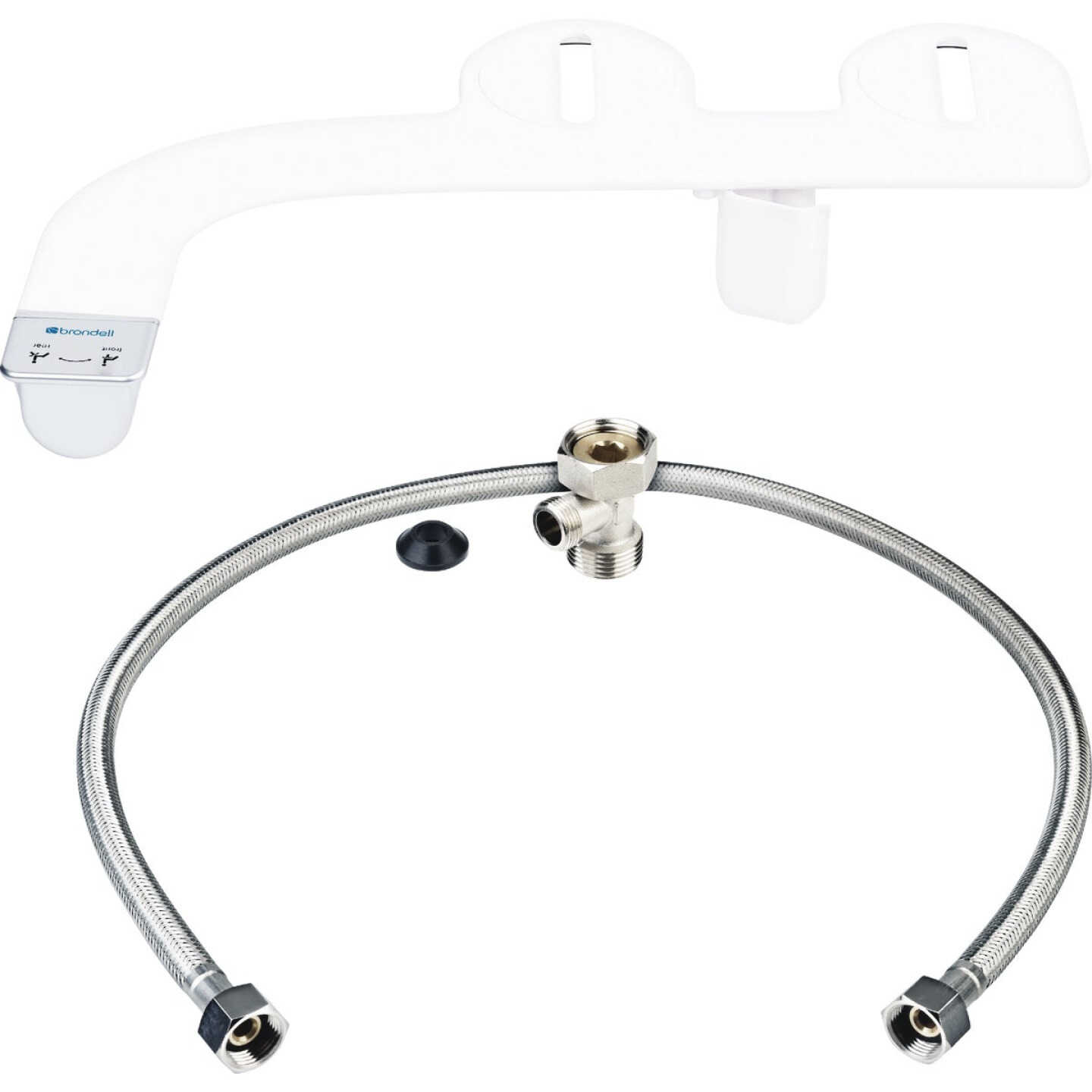 Brondell SimpleSpa Thinline Dual Nozzle Bidet Attachment Image 14