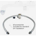 Brondell SimpleSpa Thinline Dual Nozzle Bidet Attachment Image 7