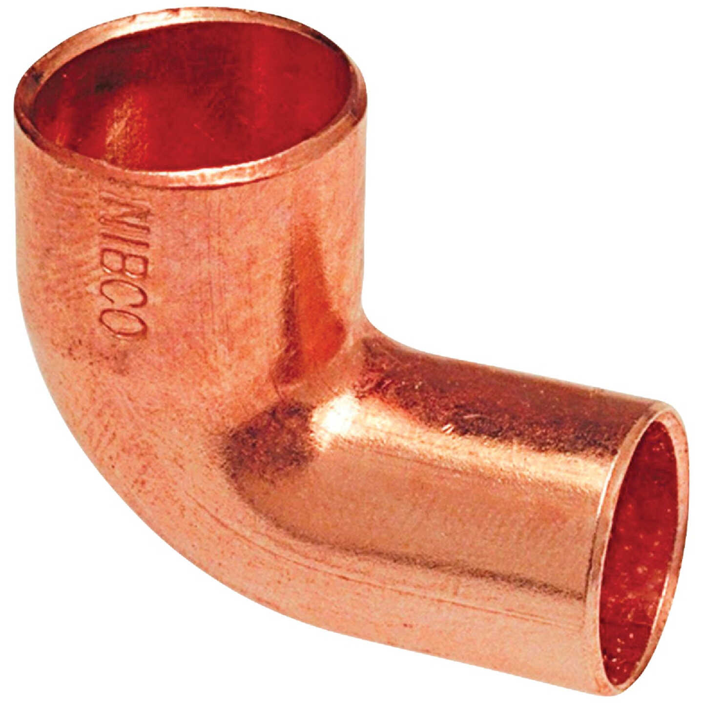 NIBCO 1/2 In. 90 Deg. Close Ruff Copper Street Elbow (1/4 Bend) Image 1