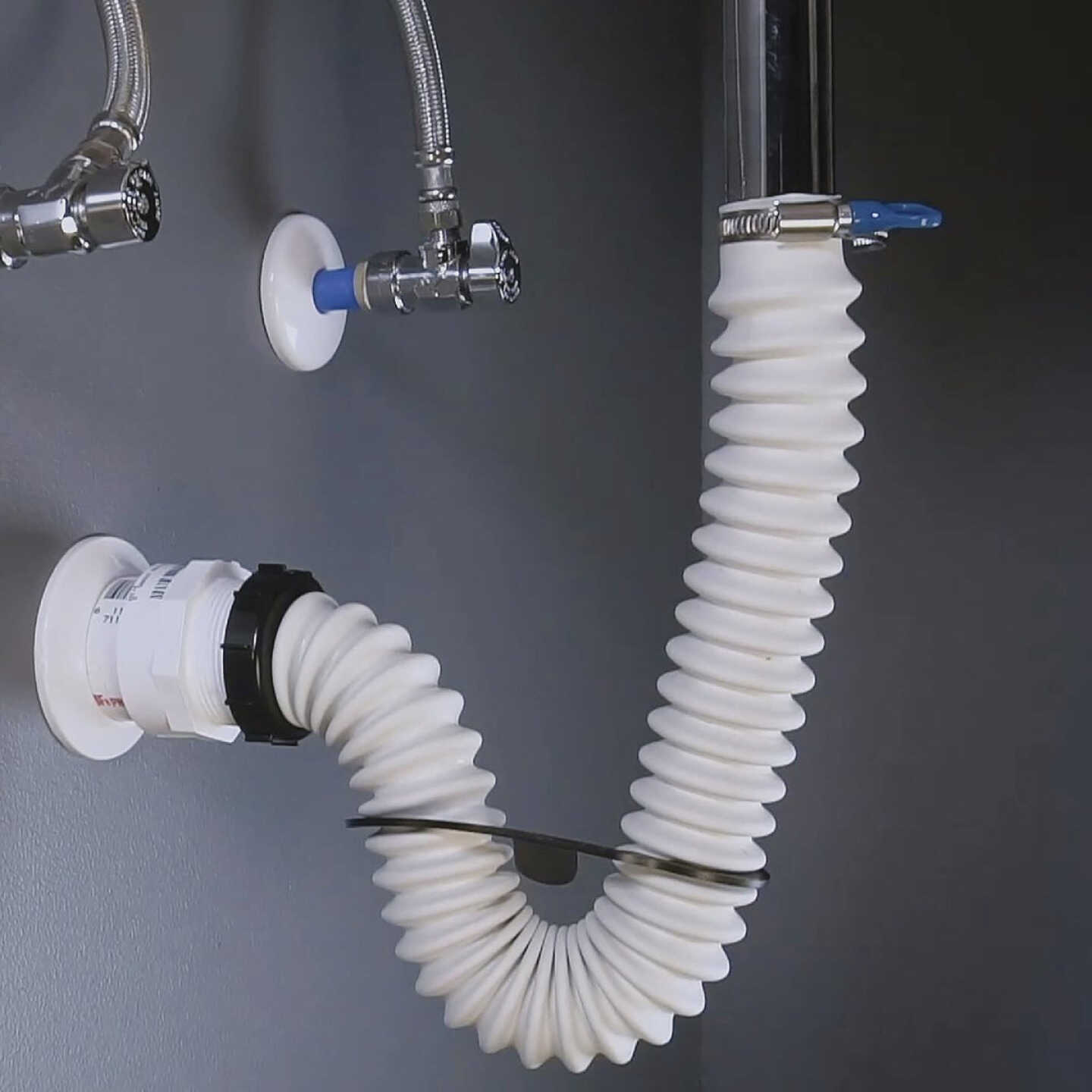 Simple Drain Self-Plunging Sink Drain Universal Trap Repair Kit Image 2