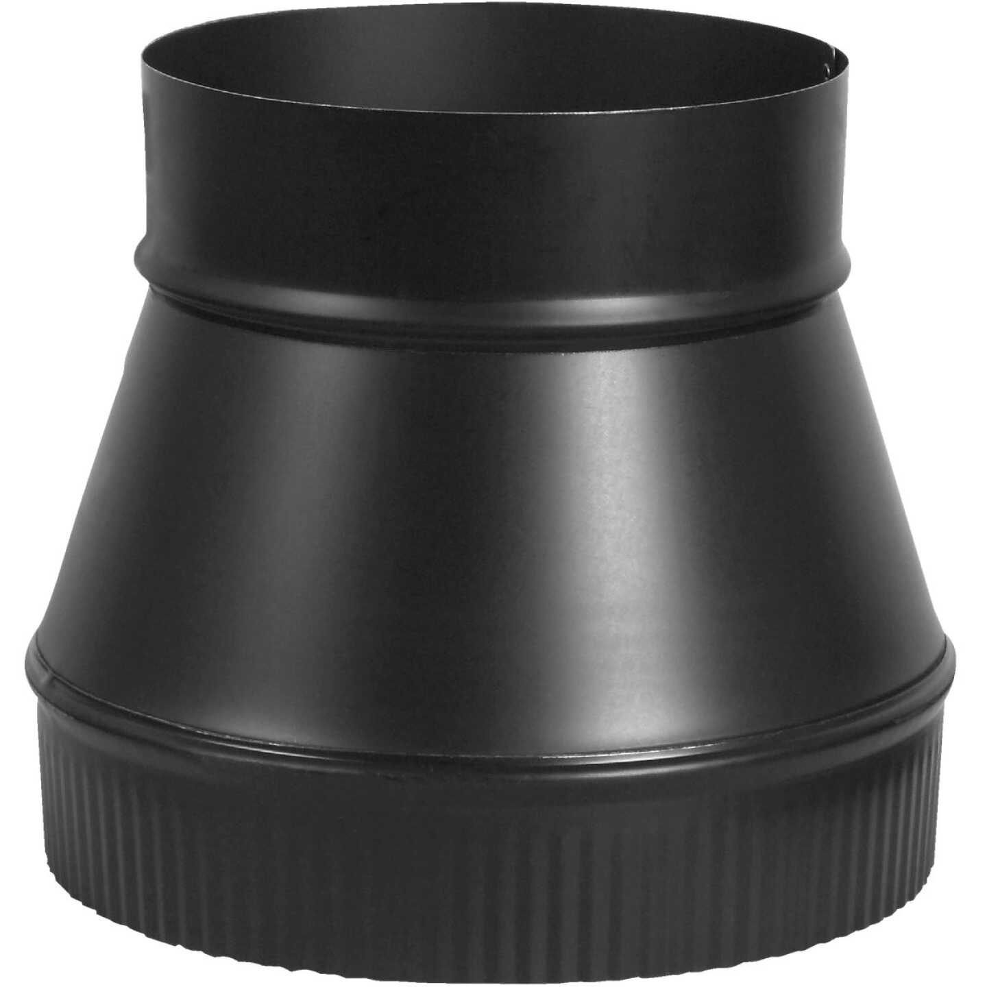 Imperial Single Wall 6 In. - 7 In. 24 ga Black Increaser Image 1