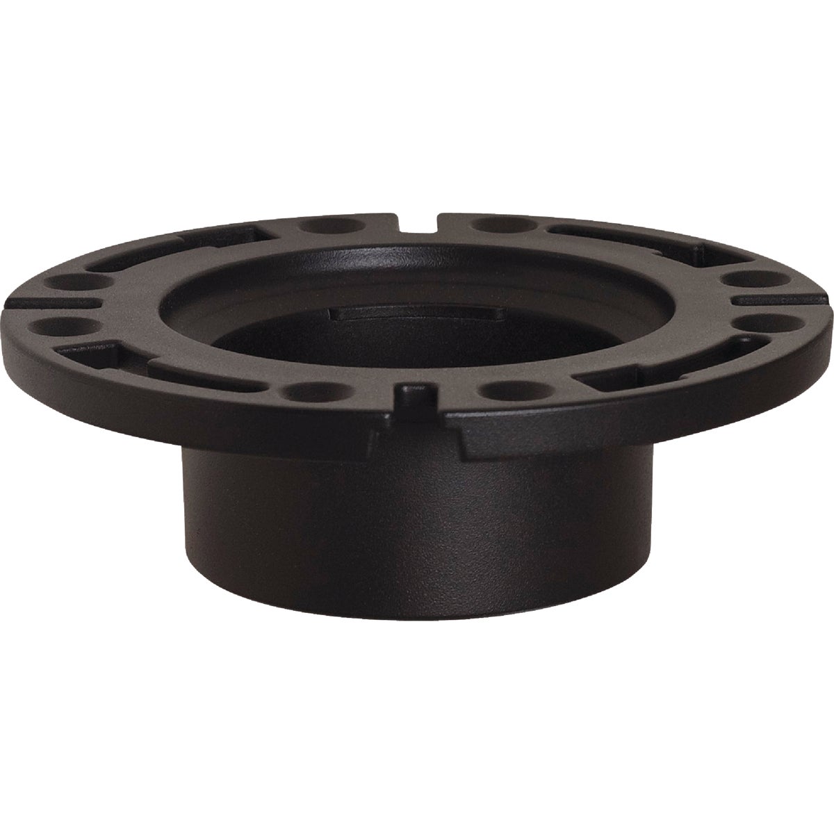 Sioux Chief 3 In. Hub/Inside 4 In. ABS Open Toilet Flange with 1-Piece Plastic Ring