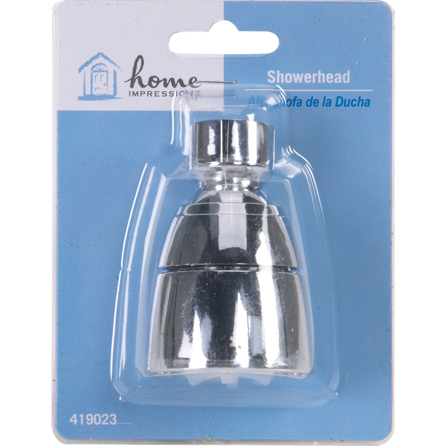 Home Impressions 1-Spray 2.5 GPM Fixed Shower Head, Chrome Image 2
