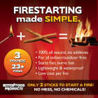 Fatwood 3 Lb. Fire Starter Image 2