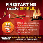 Fatwood 10 Lb. Fire Starter Image 2