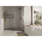 Moen Hydro Energetix 8-Spray Pattern 4.75 In. Wall Mount Fixed Shower Head, Matte Black Image 4