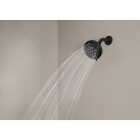Moen Hydro Energetix 8-Spray Pattern 4.75 In. Wall Mount Fixed Shower Head, Matte Black Image 3