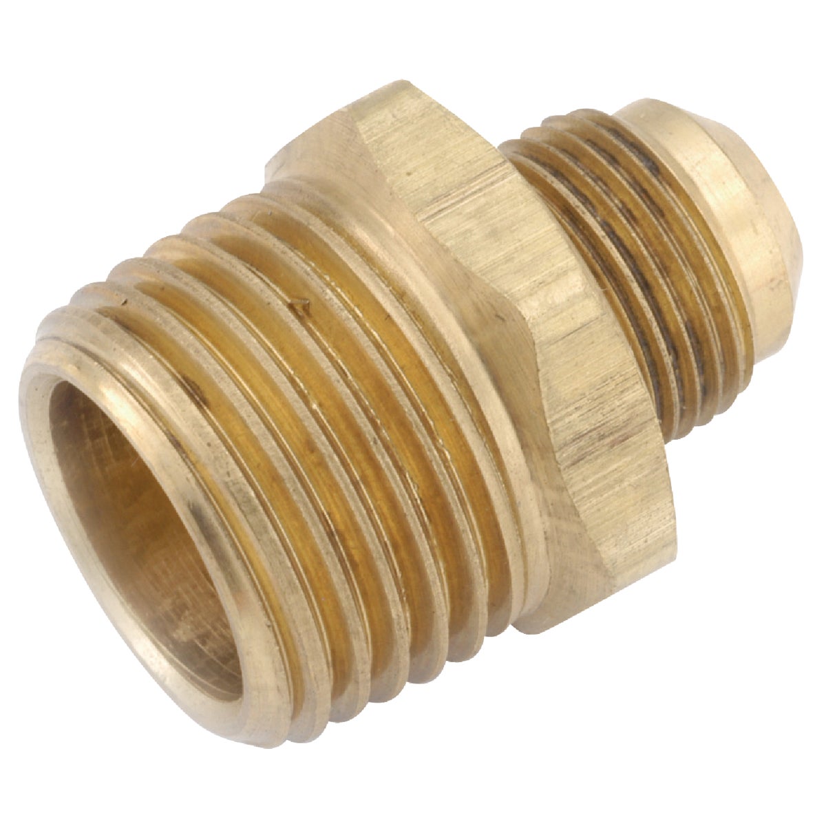 Anderson Metals 3/8 In. Flare x 3/8 In. Male Pipe Brass Flare Connector Image 1