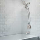 Moen Mikah Spot Resist Brushed Nickel 1-Handle Tub & Shower Faucet Image 2