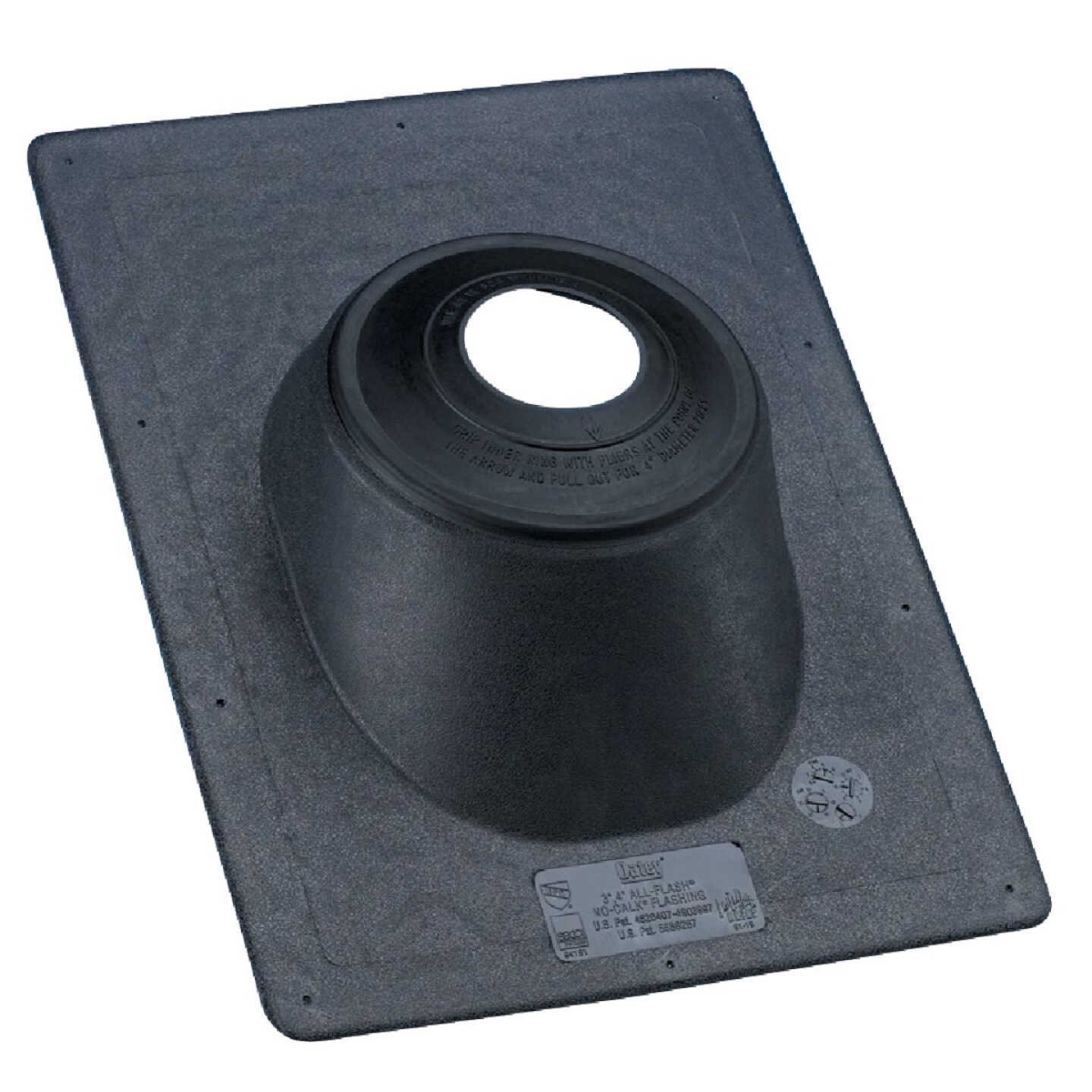 Oatey No-Calk 3 In. Thermoplastic Roof Pipe Flashing Image 1