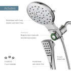 Moen Verso 8-Spray 1.75 GPM Combo Handheld Shower Head with Infiniti Dial, Chrome Image 3