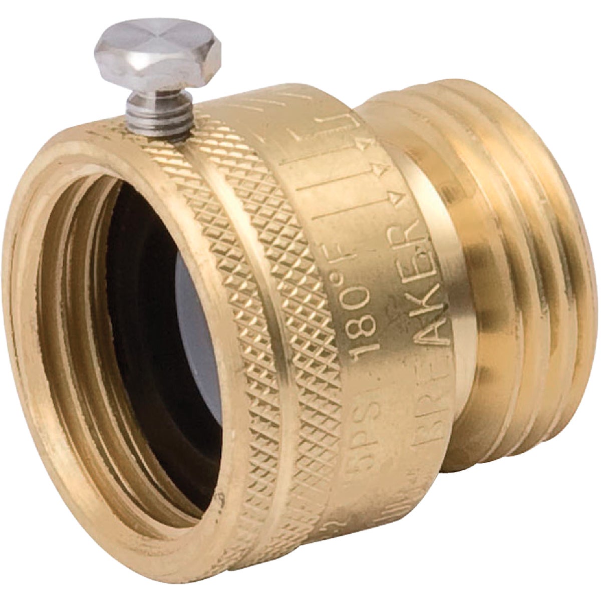 ProLine Brass 3/4 In. FHT x 3/4 In. MHT Vacuum Breaker
