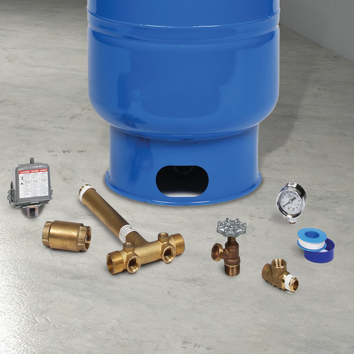 Water Worker 30 Gal. Vertical Pre-Charged Well Pressure Tank Image 4
