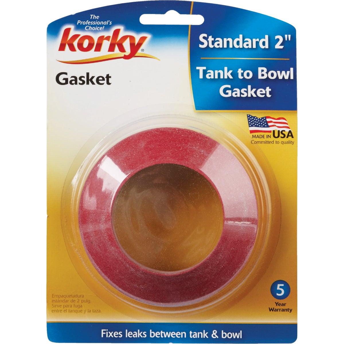 Korky Close Coupled Tank to Bowl Gasket  Image 2