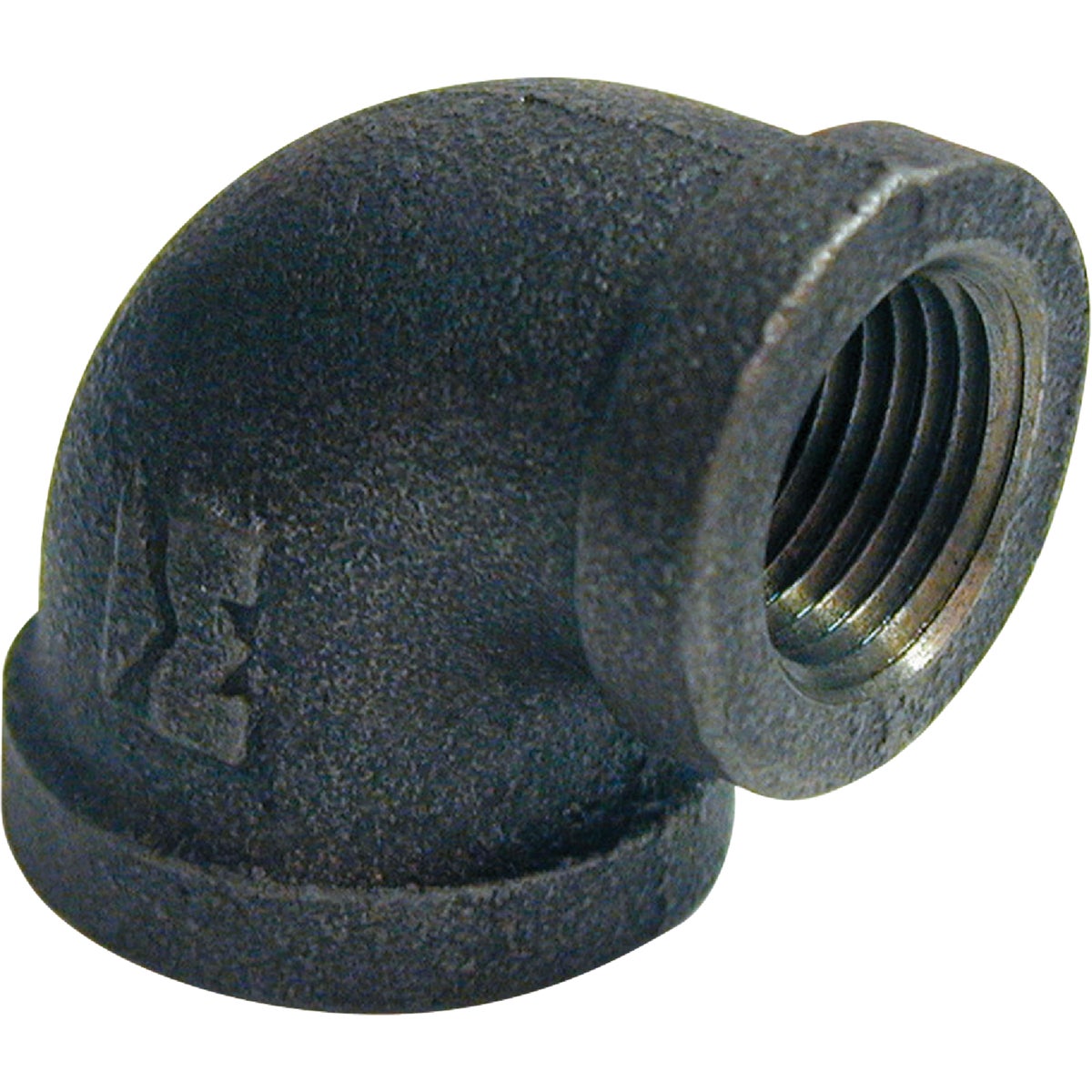 Southland 3/4 In. x 1/2 In. 90 Deg. Reducing Malleable Black Iron Elbow (1/4 Bend) Image 1