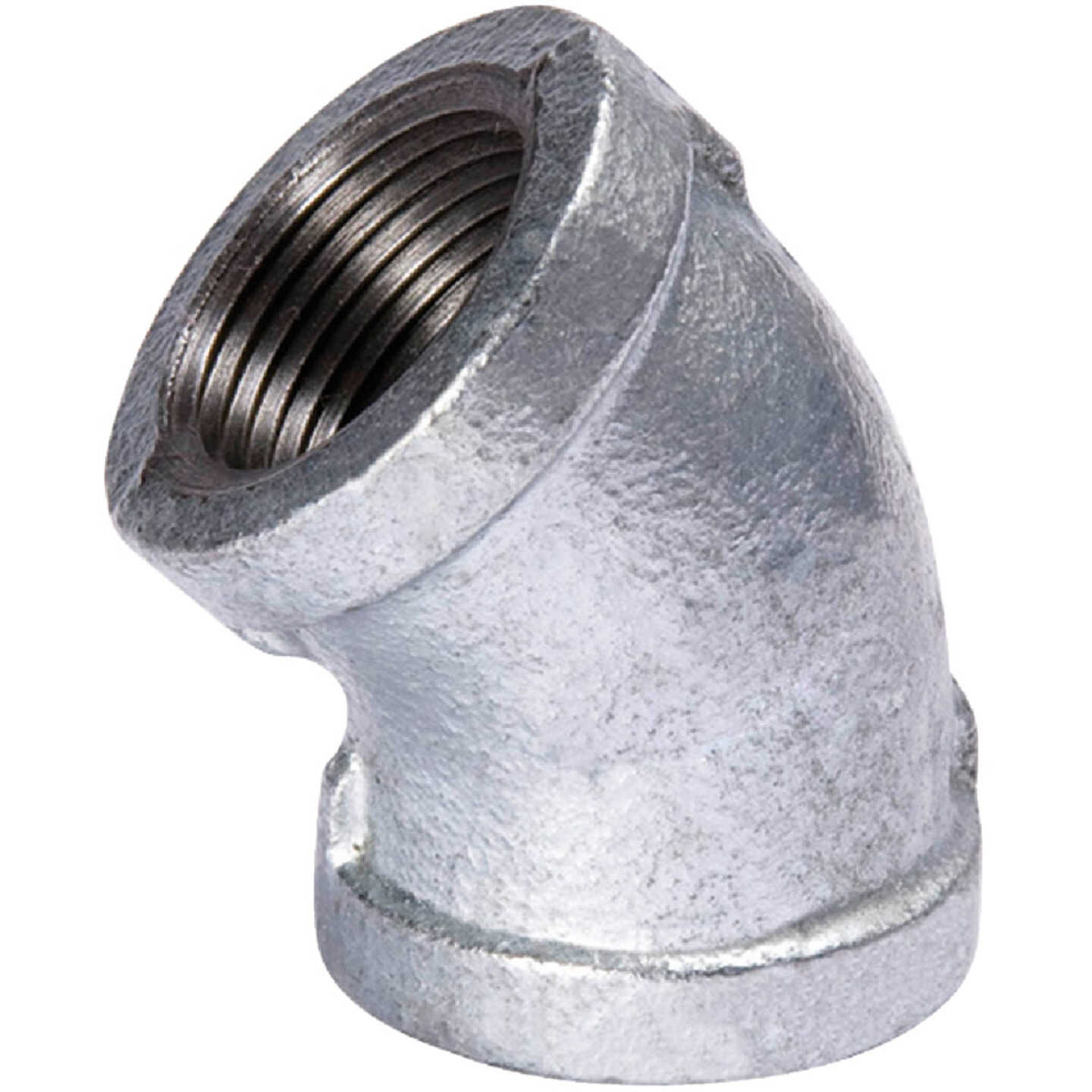 Southland 1 In. 45 Deg. Galvanized Elbow (1/8 Bend) Image 1