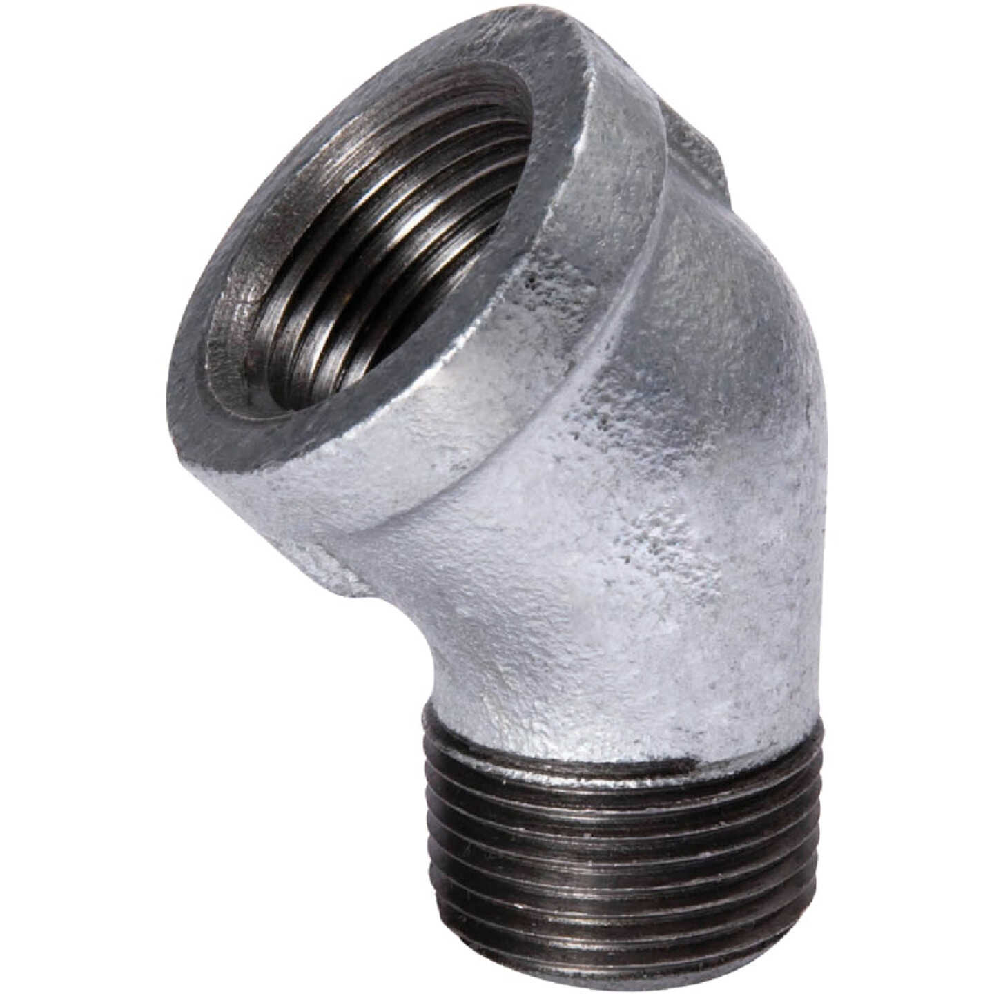 Southland 1/2 In. 45 Deg. Street Galvanized Elbow (1/8 Bend) Image 1