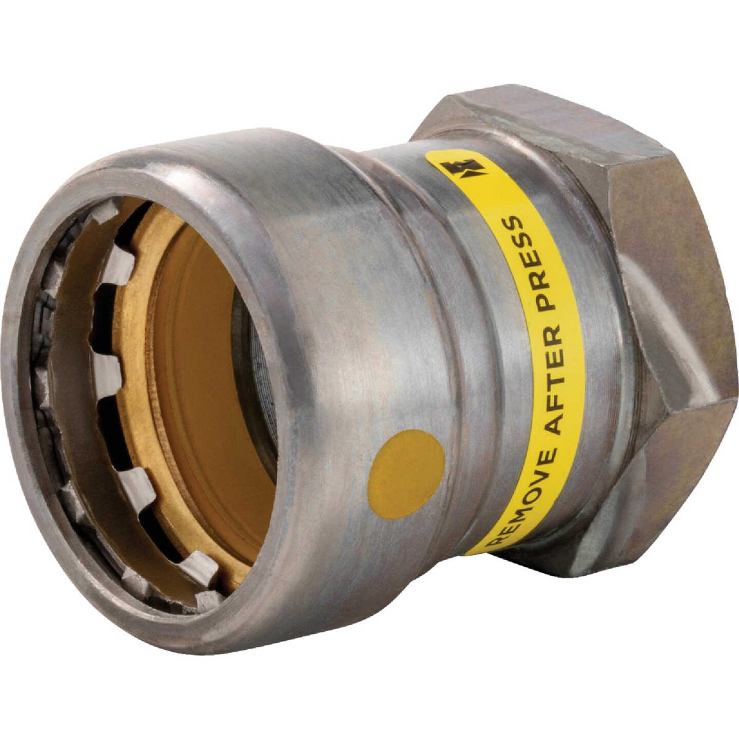 Streamline 3/4 In. P x F Carbon Steel Adapter Image 1