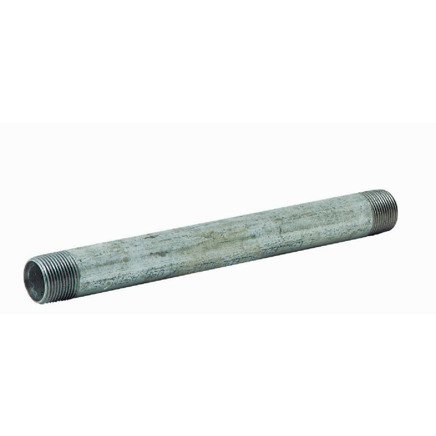 Anvil 1 In. x 12 In. Welded Steel Galvanized Nipple Image 1